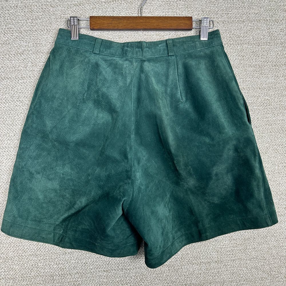 The Limited Green High Waist Women Shorts - Picture 2 of 11